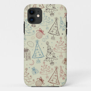 New year pattern iPhone 11 case