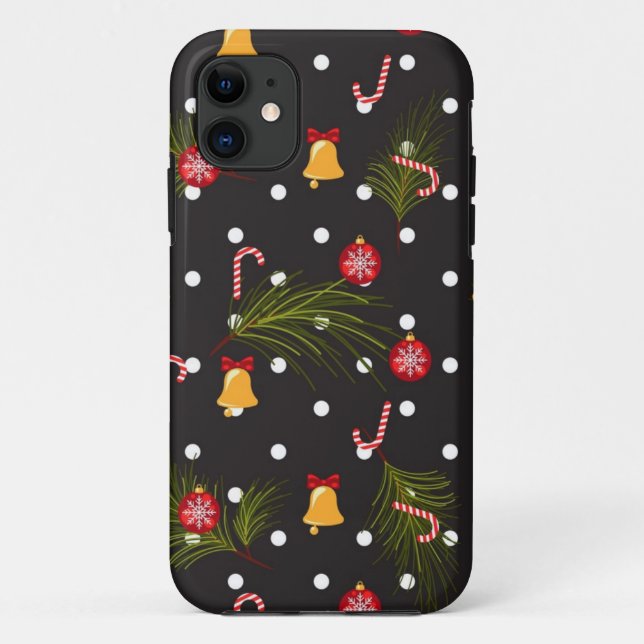 New year pattern Case-Mate iPhone case (Back)