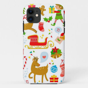 New year pattern iPhone 11 case