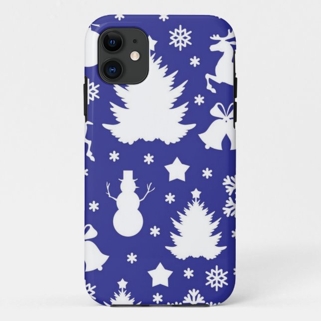 New year pattern Case-Mate iPhone case (Back)