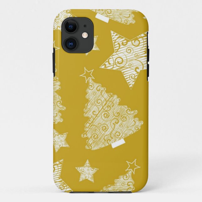 New year pattern Case-Mate iPhone case (Back)