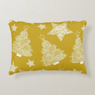 New year pattern decorative cushion