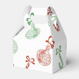 New year pattern favour box