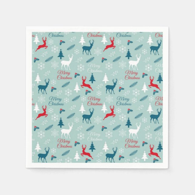 New year pattern napkin (Front)