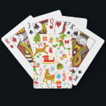 New year pattern playing cards<br><div class="desc">For true lovers of new year</div>