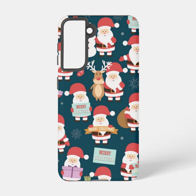 New year pattern samsung galaxy s21 case (Back)