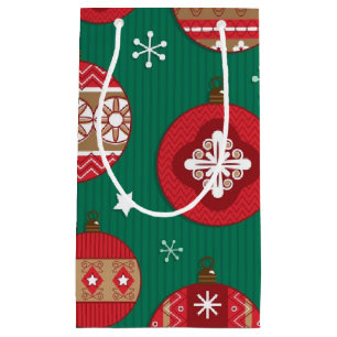 New year pattern small gift bag