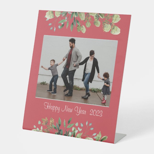 New year Pedestal Sign (Front)
