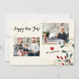 New Year Photo Greeting Card