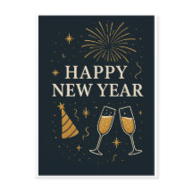 New Year Postcard