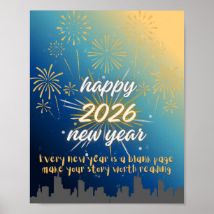 new year poster