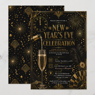 New Year’s Eve Celebration Invitation