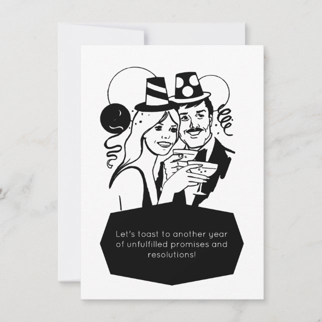 New Year’s Eve Countdown Party Invitation (Front)