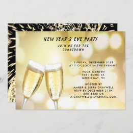 New Year’s Eve Party Celebration & Fireworks, ZRP Invitation