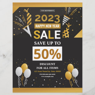 New Year Sale Flyer