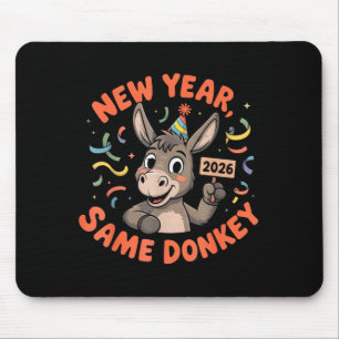 New Year Same 2026 Funny Farm Animal Family Matchi Mouse Mat