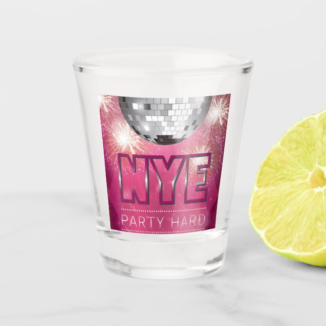New Year  Shot Glass (Front)