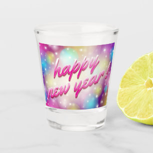 New Year  Shot Glass
