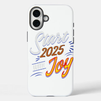 New year special- start 2025 with joy i phone case