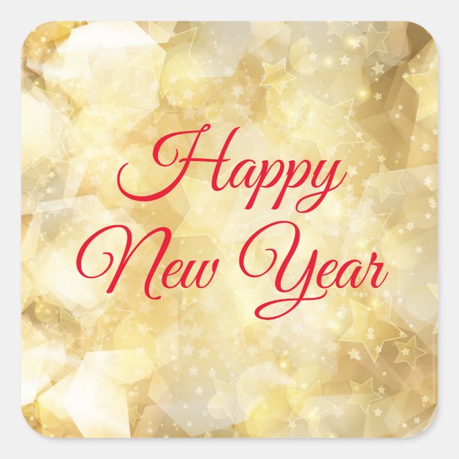 New Year Stickers (Front)