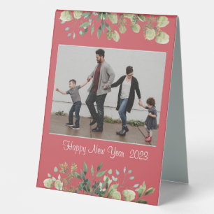 New Year Table Tent Sign