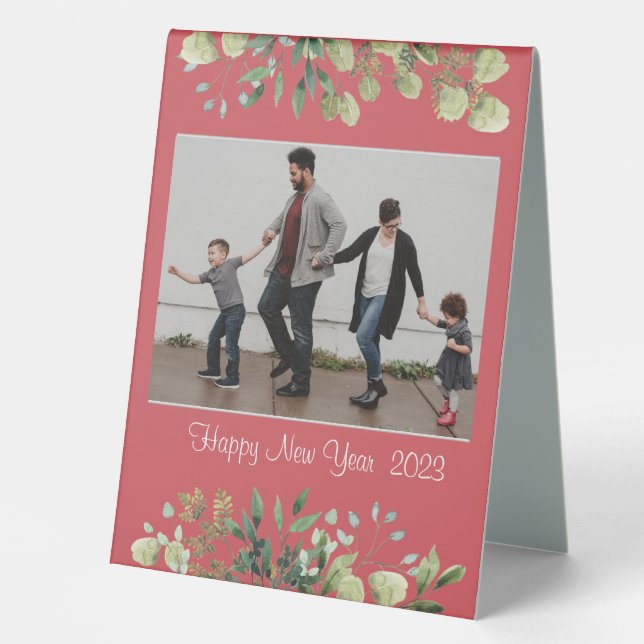 New Year Table Tent Sign (Front)