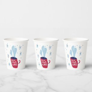 New Year Vibes smoking mug Paper Cups