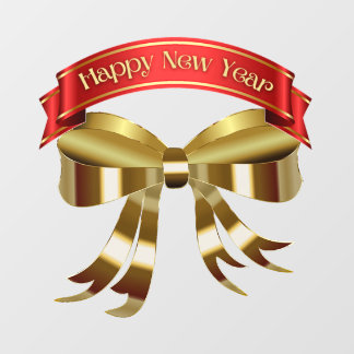 New Year  Window Cling
