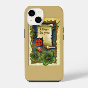 New Year With Four Leaf Clover iPhone 14 Case