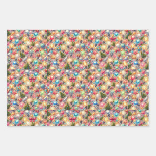 New Year "Wrapping Paper Sheets