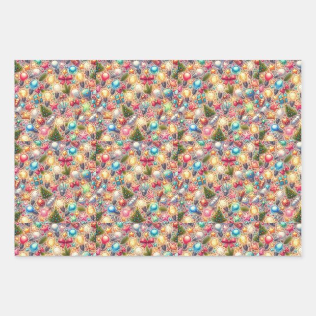 New Year "Wrapping Paper Sheets (Front)