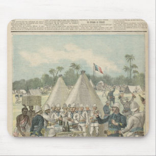 New Year's Boxes in Dahomey Mouse Mat