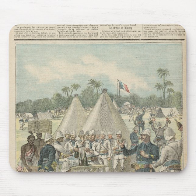 New Year's Boxes in Dahomey Mouse Mat (Front)