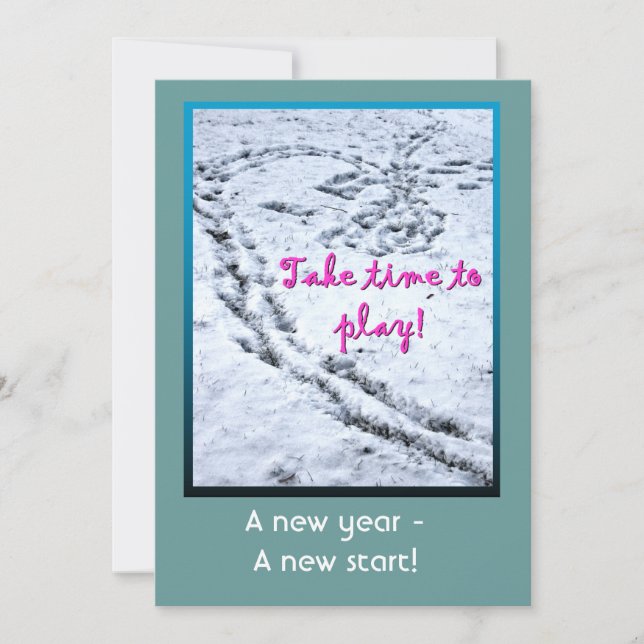 New Year's Brunch Invitation (Front)