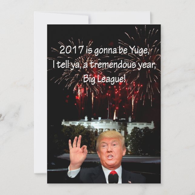 New Years card from Donald J. Trump (Front)