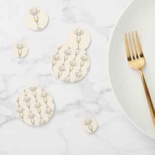 New Years Champagne Glass Confetti