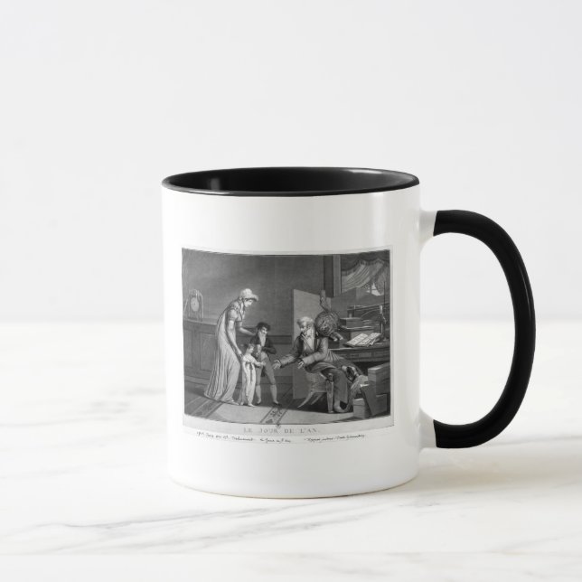 New Year's Day, 1807 Mug (Right)