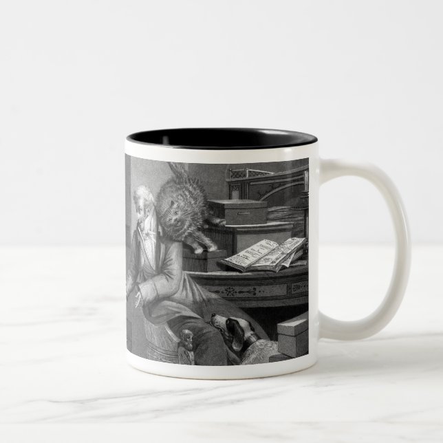 New Year's Day, 1807 Two-Tone Coffee Mug (Right)