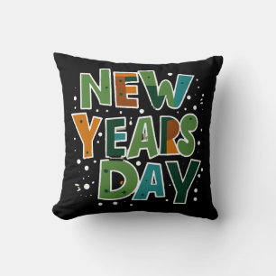 New Year's Day Cushion