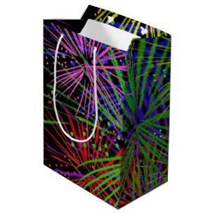 New Year's Day / Eve Fireworks Holiday Party Medium Gift Bag