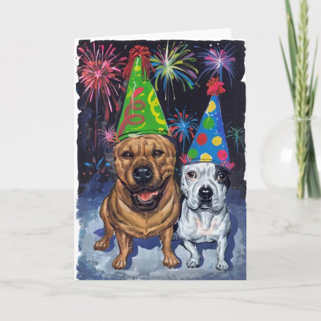New Year's Day Holiday Card (Front)