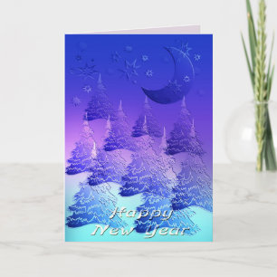 New year's day holiday card