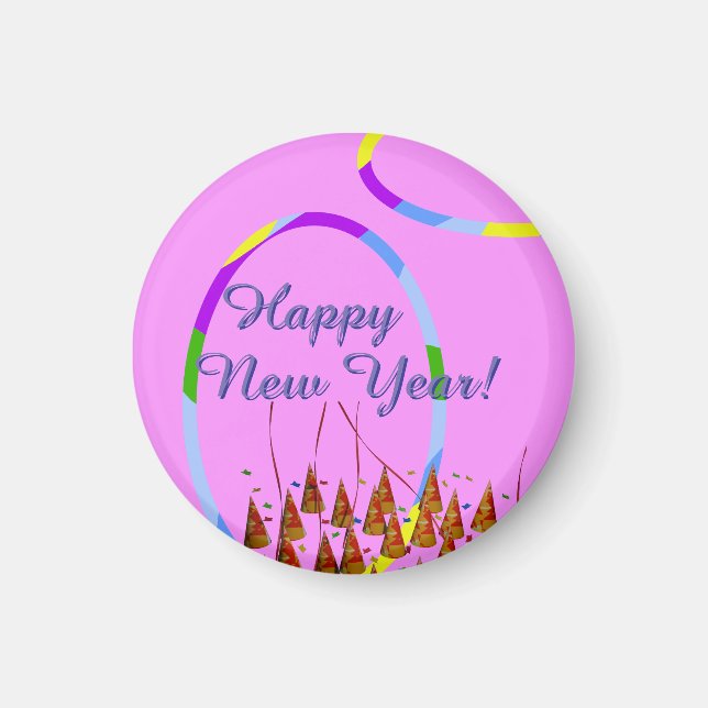 New Year's Day Magnet (Front)