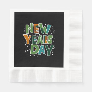 New Year's Day Napkin