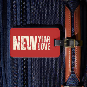 New Year's Day New Love Luggage Tag
