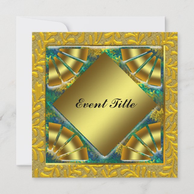 New Years Day Party Invitation (Front)