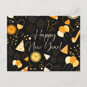 New Year's Day Postcard