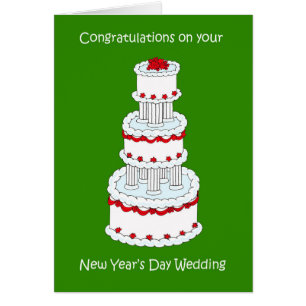 New Year's Day Wedding Congratulations