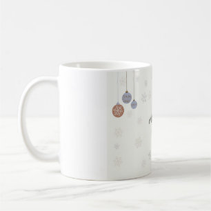 New Year's decorations soft and white Coffee Mug