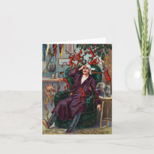 New Year's Demons Note Card